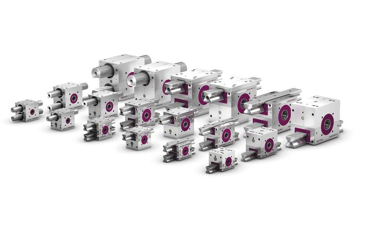 Die Zahnstangengetriebe sind in zahlreichen Ausführungen und Größen erhältlich. (Bild: Leantechnik)