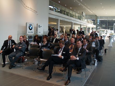 Die Bilanzpressekonferenz sorgte in Frankfurt für großes Medieninteresse. (Archiv: Vogel Business Media)