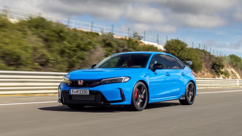 Der neue Honda Civic Type R fährt bis zu 275 km/h schnell. (Bild: Honda)