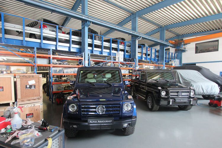 Aus dem Norden von München gehen die gepanzerten Fahrzeuge in die ganze Welt. (Foto: Grundhoff)