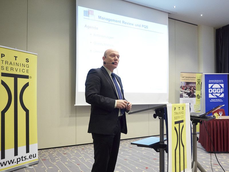 Impressionen von der 20. GMP-Konferenz in Darmstadt (Wolfgang Detemple/Schnettler)