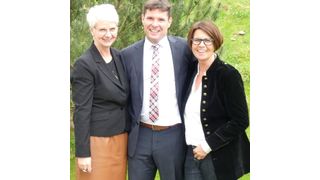 Birigt Behrens, Harald Grassl und Ute Schulze (v.li.) sind Geschäftsführer der Gütegemeinschaft Service. (Büttner/»kfz-betrieb«)