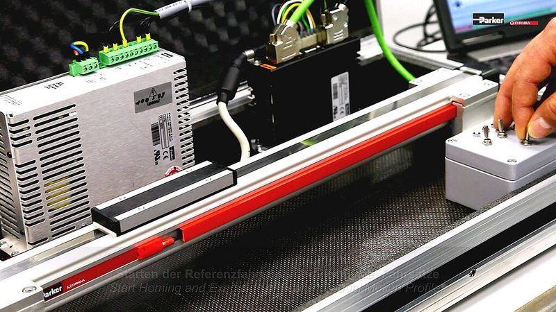 Das Softwarepaket EasyDrive konfiguriert elektromechanische Antriebspakete (Bild: Parker Hannifin)