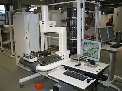 Rüstplatz mit Zeiss-Koordinatenmessgerät Vista. (Archiv: Vogel Business Media)