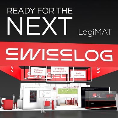 Mit dem diesjährigen LogiMAT-Motto „Passion for Details“, das perfekt zu Swisslogs präzisionsgetriebenem Ansatz passt, präsentiert das Unternehmen seine Vision unter der Leitbotschaft: „Ready for the Next“.  (Bild: Swisslog)