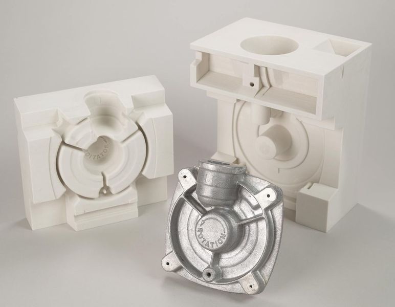 Gussform 3D-Druck: Mit dem 3D-Druck können Visualisierungen am Computer mit realen Modellen sinnvoll begleiten werden. (Archiv: Vogel Business Media)