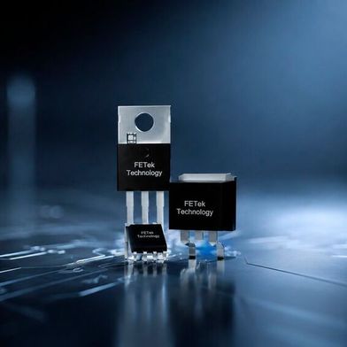 Fetek offers power MOSFETs in different package formats. For a suitable second source, however, mechanical and electrical similarity alone is not enough – what matters is how the device behaves in the actual design. (Bild: Fetek)