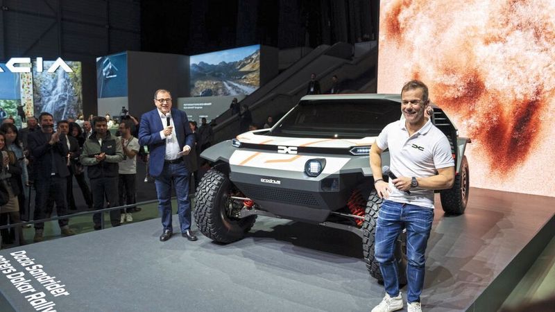 Mit einem speziellen Rallye-Fahrzeug will Dacia an der Rallye Dakar teilnehmen. (Bild: GIMS)