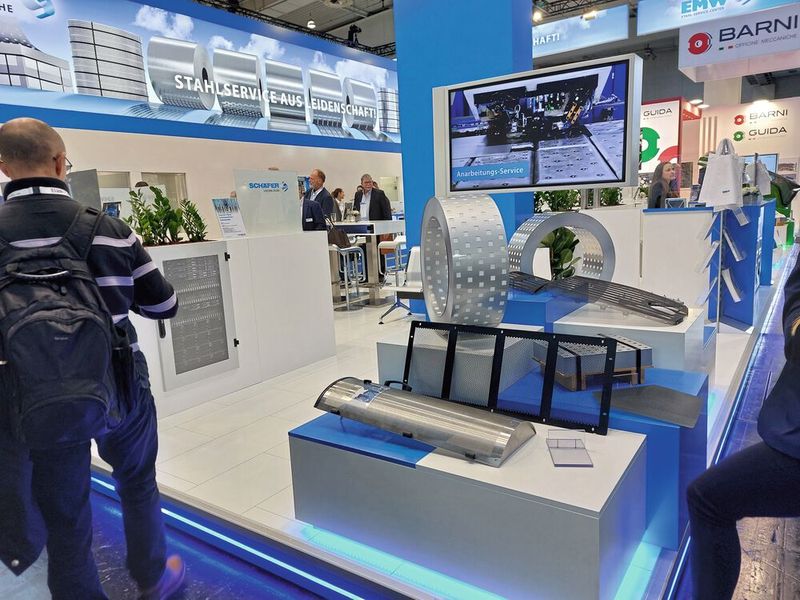 Impressionen der Euroblech 2024. (Bild: Finus/VCG)