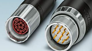Phoenix Contact rundet mit den M17-, M23- und M40-Rundsteckverbindern sein Programm weiter ab. (Bild: Phoenix Contact)