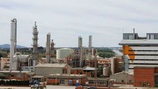 The Ercros factory in Tortosa, Spain is focused on the production of formaldehyde that is used mainly as a raw material to make polyols.  (Ercros)