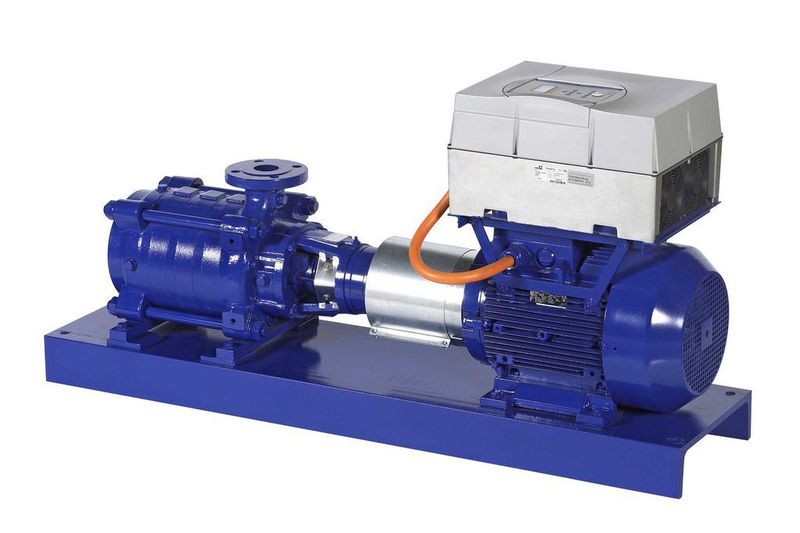 Bild 4: KSB Multitec: Hochdruckpumpe mit hocheffizientem Sparmotor  (Bild: KSB)