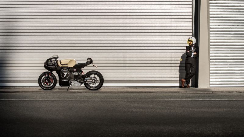 Die Saroléa Manx 7 ist ein Elektro-Superbike aus Karbonfaser mit Straßenzulassung.  (Sarolea)