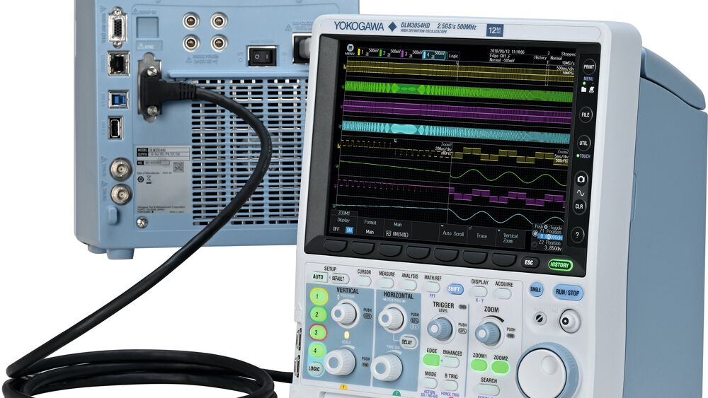 Yokogawa introduces the DLM3000HD with 12 bits