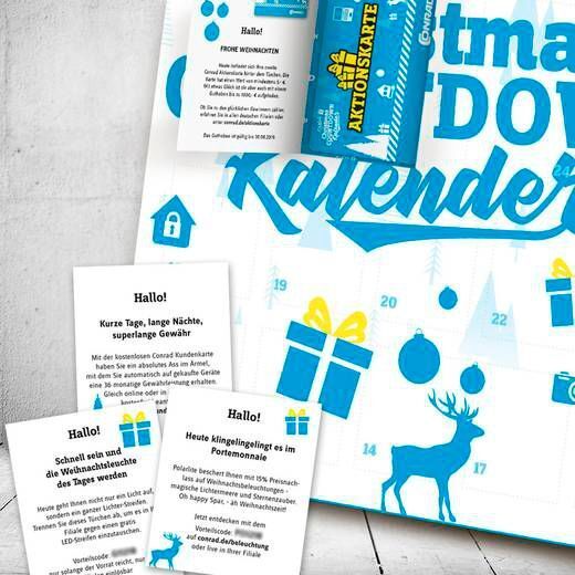 Adventskalender Christmas COUNTDOWN: Für all jene, die nicht komplett auf Süßes verzichten wollen (Conrad)