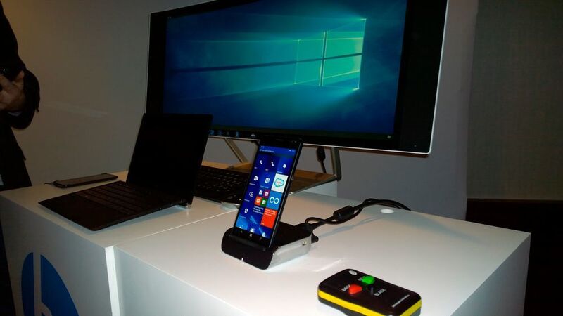 Das Windows-10-Smartphone HP Elite x3 soll mit Continuum für viele Anwender auch noch den PC und das Notebook ersetzen. (Bild: Vogel-IT)