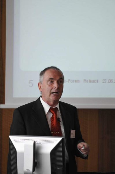 Prof. Dr. Georg Brettschneider vom Forschungszentrum Karlsruhe plädierte unter anderem für bessere Sensoren, die an den richtigen Stellen eingesetzt werden. (Archiv: Vogel Business Media)