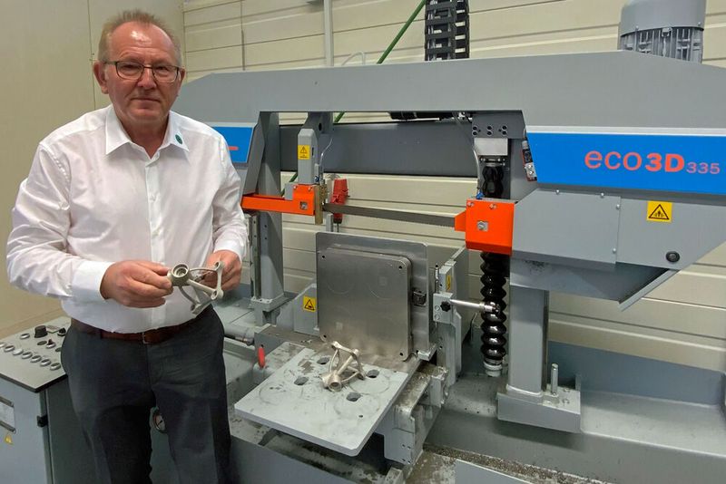 Geschäftsführer Josef Eisele: „Für uns kam kein anderes Produkt in Frage.“(Bild:  Meba)