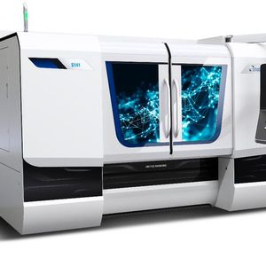 Die S141 ist eine CNC-Universal-Innenrundschleifmaschine der neusten Generation. In die CNC ist ein PC integriert. Die Möglichkeit zur Vollintegration der Messsteuerung und der Sensoik zur Prozessüberwachung in der Steuerung erlaubt eine einheitliche Programmierung der verschiedenen Systeme. (Bild:  Fritz Studer)