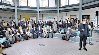 Jobbörse 2022 in der BFC in Northeim. (Zietz/»kfz-betrieb«)