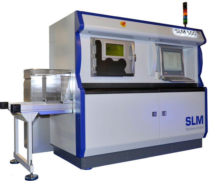 Generative Strahlschmelzanlage SLM 500 HL (Bild: SLM Solutions)