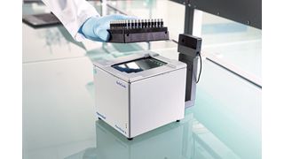 Der Safecode Rackscanner von Eppendorf (Michael Wurzbach, Eppendorf)