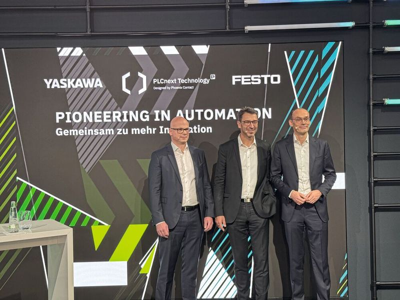 Pressekonferenz von Phoenix Contact zur SPS 2024 in Nürnberg (Bild: Manuel Christa/EP)