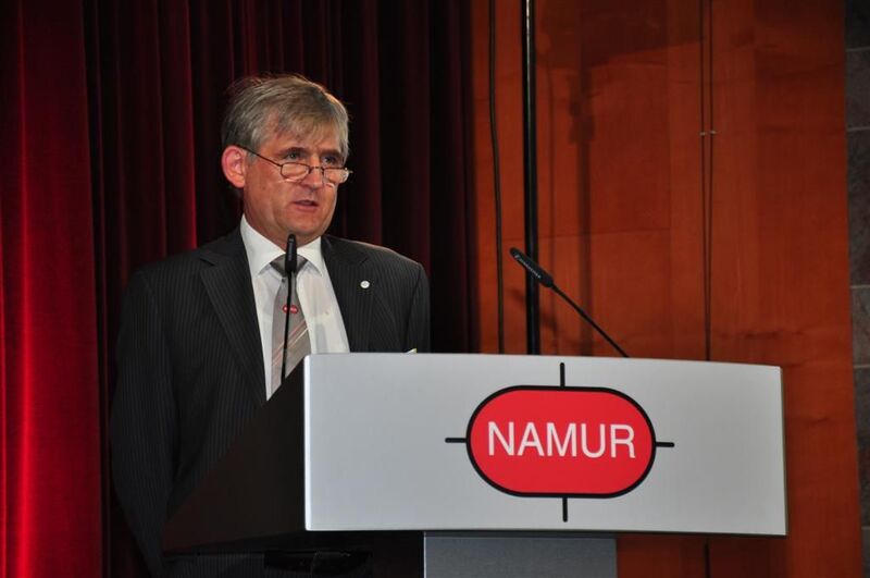 Seine letzte offizielle Rede als Namur-Vorstandsvorsitzender: Dr. Norbert Kuschnerus gab auf der namur-Hauptsitzung sein Amt ab. Er bleibt der Namur jedoch als Vorstandsmitglied erhalten. (Bild M.Henig / PROCESS) (Bilder: M.Henig, J.Nellen / PROCESS)