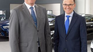 Bilden künftig die Doppelspitze bei Kunzmann: Thomas Millies (li.) und Karl Diehm. (Bjoern Friedrich)