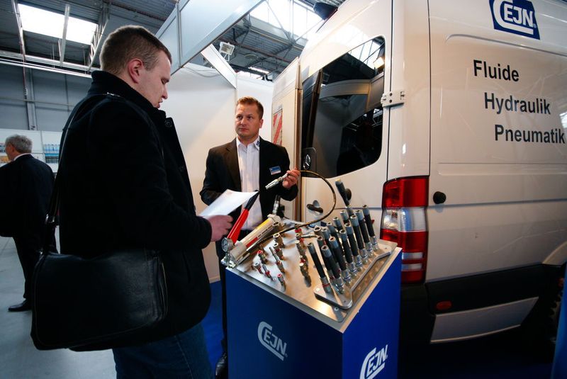 Rückblick auf die Messe Pneumaticon 2015. (Messe Kielce)