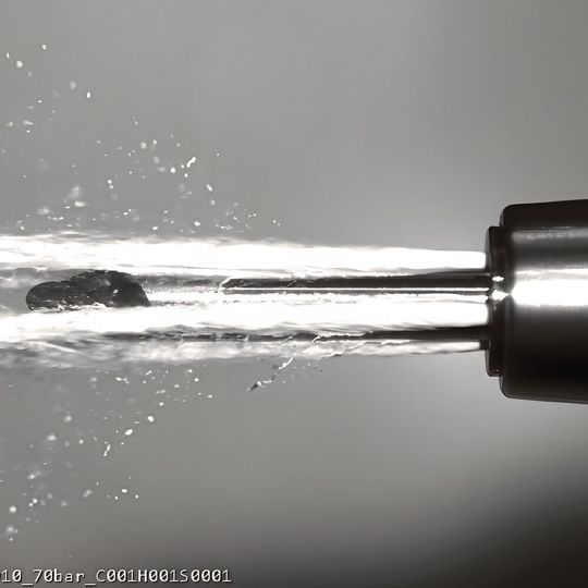 Coolant 2.0: Ø 10 mit 8 000 U/min bei 70 bar Kühlmitteldruck. (Bild:  Albrecht)