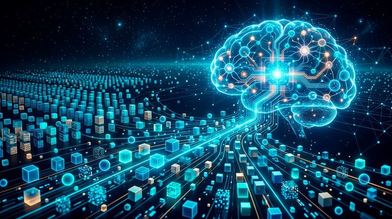 Künstliche Intelligenz braucht alle Unternehmensdaten, auch die aus entlegenen Storage-Silos. Caeves will diese Daten für Unternehmen nutzbar machen.(Bild:  Gemini / KI-generiert)