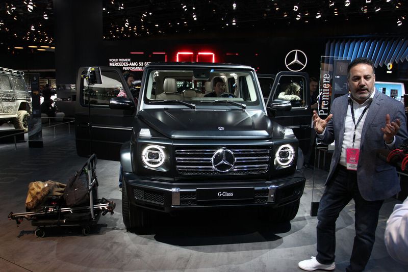 Mercedes feierte die Weltpremiere der neuen G-Klasse. (Max Friedhoff/SP-X)