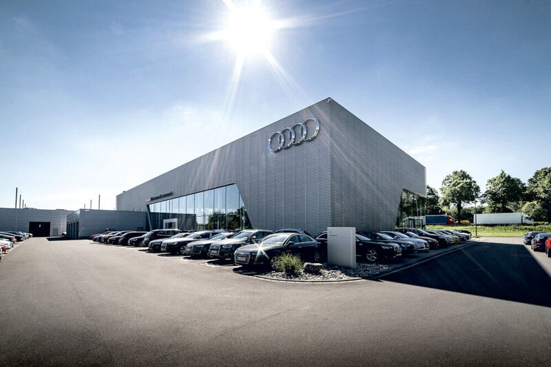 Das neue Audi-Zentrum in Dortmund. (Bild: © Archon Productions by Christos Rammos)