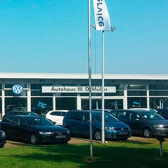 Für das Autohaus WD Müller in Harpstedt geht es unter neuer Führung weiter.(Bild:  Autohaus WD Müller)