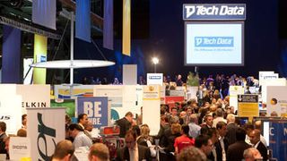 2.400 Fachhandelspartner kamen in die Münchener Zenit-Halle zur Hausmesse von Tech Data. (Archiv: Vogel Business Media)