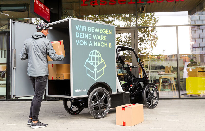 Die Variante „Box“ isdt vor allem für Paket- und Kurierdienste gedacht und soll im Laufe des Jahres bestellbar sein. (Bio-Hybrid GmbH)