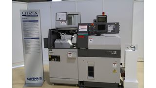 Open House chez Suvema à Biberist, L12-VII un tour automatique de Citizen. (Image: MSM / JR Gonthier)