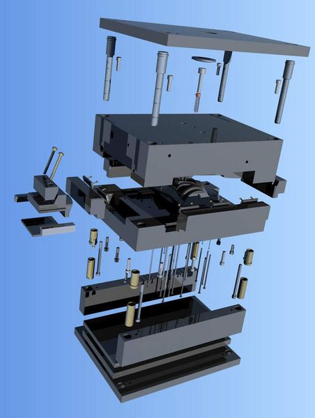 In Form gebracht:  Die 3D-Formenkonstruktion bietet im Vergleich zu 2D-Zeichnungen eine präzisere Visualisierung. (Archiv: Vogel Business Media)