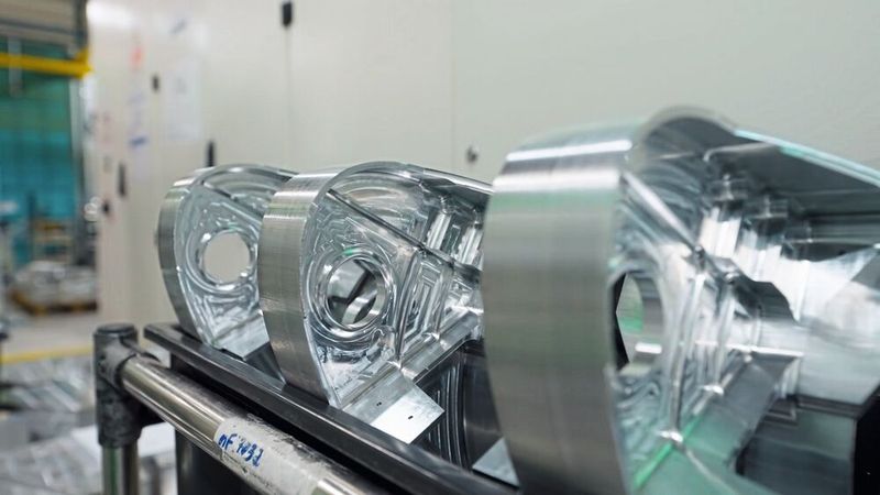 Auf den Grob-Maschinen entstehen anspruchsvolle Bauteile mit komplexen Geometrien. (Bild: Grob-Werke)