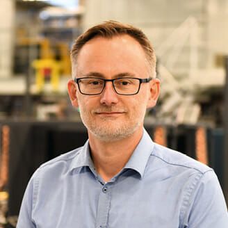 (Markus Linke, Bereichsleiter und Verantwortlicher für Digitalisierung in Produktion und Logistik bei Stiebel Eltron, Bild: IGZ)