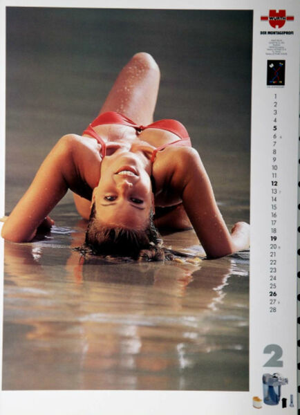 Bilder aus dem Würth-Kalender 1995. (Bild: Würth)