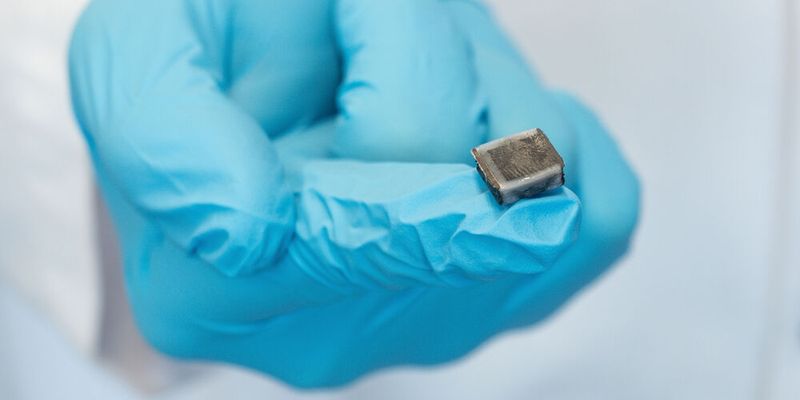 Komplexität im kleinen Rahmen: Ein 3D-gedruckter weicher Aktor oder „künstlicher Muskel“.(Bild:  Empa)