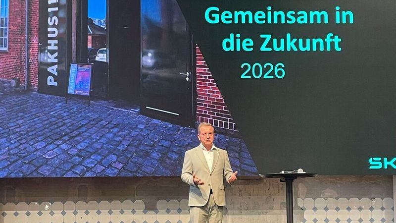 Die Botschaft von Verbandspräsident Thomas Peckruhn ist klar: Aufgebaut wurde der Erfolg von Skoda in Deutschland gemeinsam – und nur gemeinsam wird es gelingen, in Zukunft erfolgreich zu bleiben. (Bild: Grimm – VCG)
