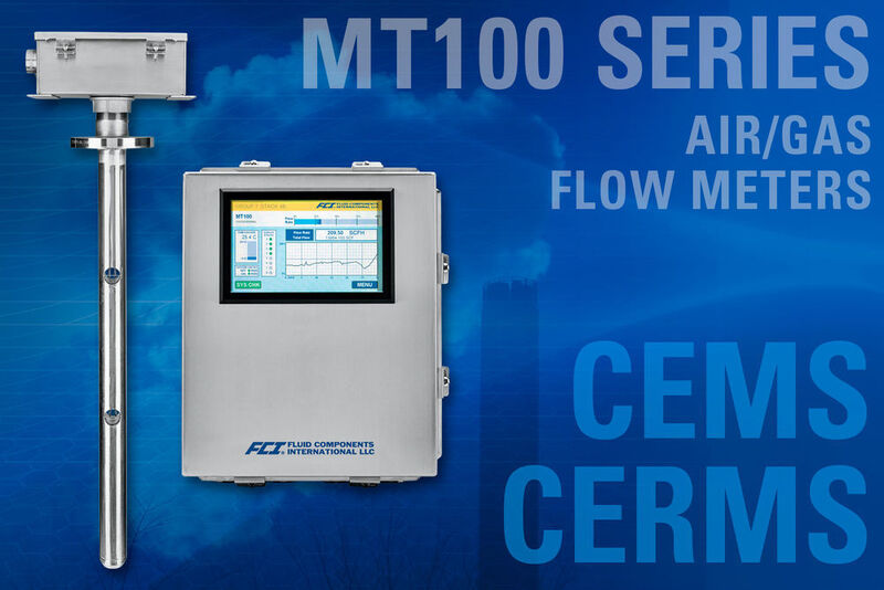 FCI’s MT100 Series Flow Meters combine state-of-art electronics technology with application-proven precision flow sensors for the most demanding plant operating environments.   (FCI)
