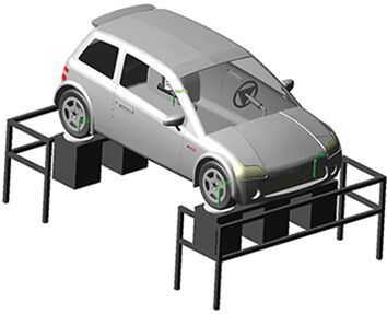 Die Version 2019 der Mehrkörpersimulationsoftware Adams von MSC Software erweitert die Funktionalitäten von Adams Car, dem Tool für die Fahrdynamiksimulation in der Autoindustrie. In Adams Car können Entwicklungsteams virtuelle Prototypen kompletter Fahrzeuge rasch aufbauen und testen. (MSC Software)