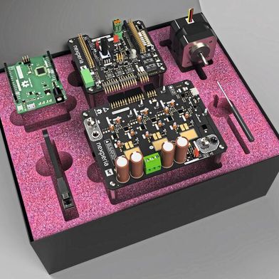 Out of the Box:  The complete kit at a glance. (Image:Nexperia)