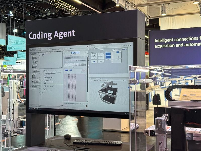 SPS 2025: Festo digitalisiert die Steuerung (Bild: Manuel Christa)