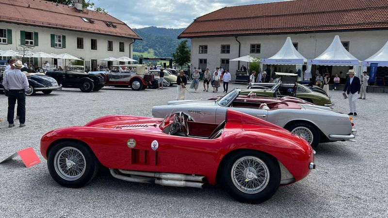 Maserati 300 S aus dem Jahr 1955, Sieger in der Kategorie 1950er Jahre. (Bild: Peter Diehl)