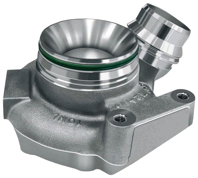 Bild 3: Das Kompressorgehäuse für einen Turbolader. (Bild: Mikron)